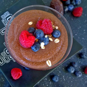 beets chocolate mousse
