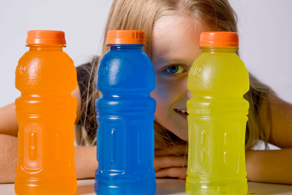 sport drinks and child obesity