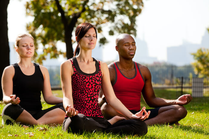 city park meditation - group intention