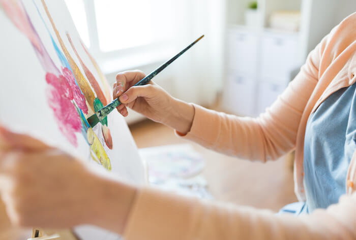 painting as a form of holistic relaxation
